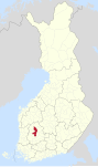 Ylöjärvi sijainti Suomi